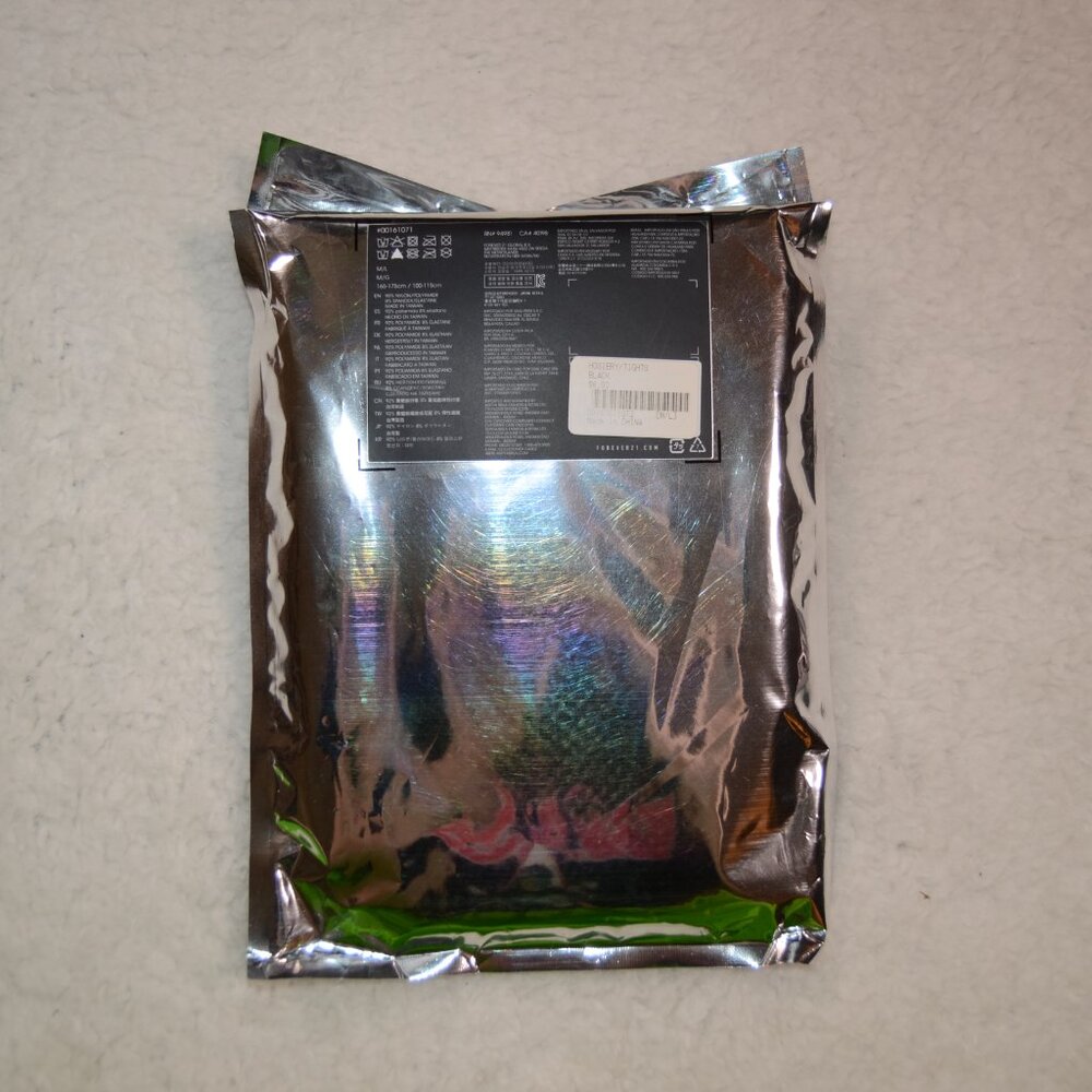 F21 NWT black micronet fishnet tights M/L - Picture 2 of 3